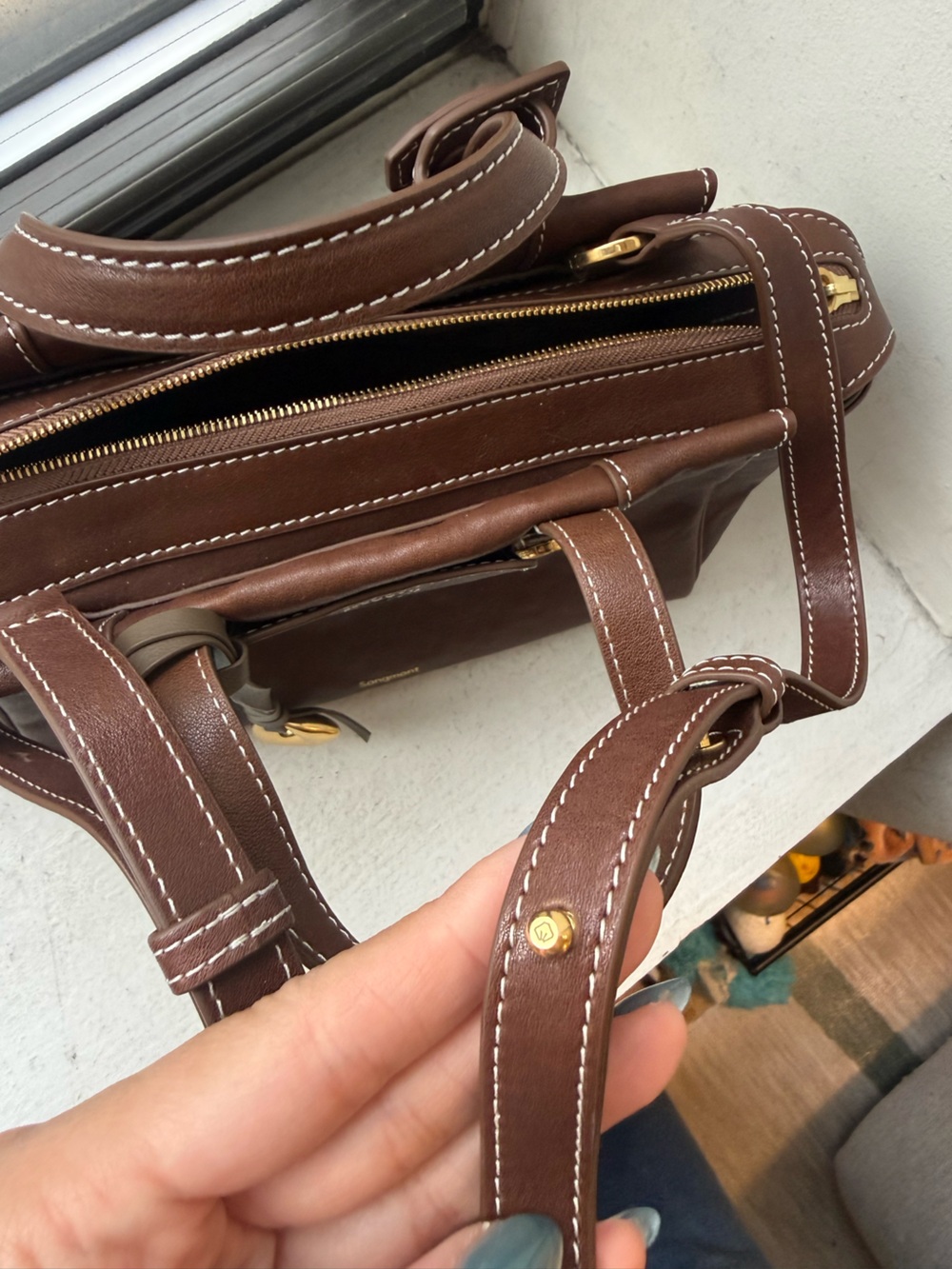 Songmont Mini Yore Duffle Bag (Sandal) - Picture 5 of 8
